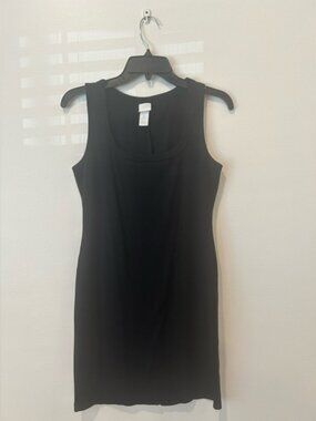H & am black dress size medium